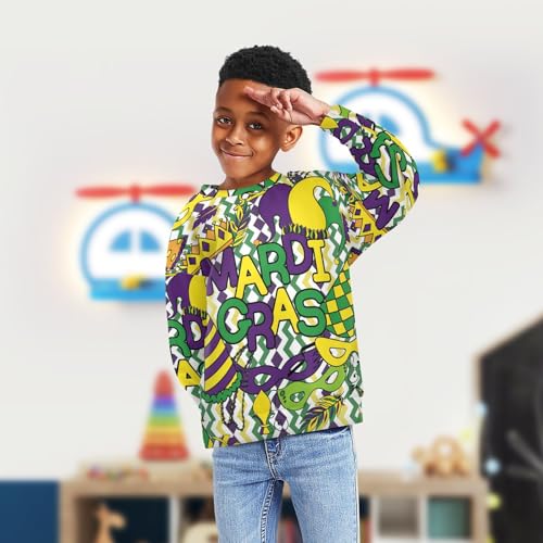 Aflyko Boys Girls Pullover Sweatshirt Novelty Sweater Winter Fall Outfit4