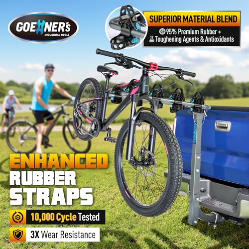 Premium 4-Bike Hitch Rack 240 lbs