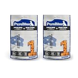 PureBites Freeze Dried Dog Treats, Cheese, 120g | 4.2oz, Mid Size 2 Pack