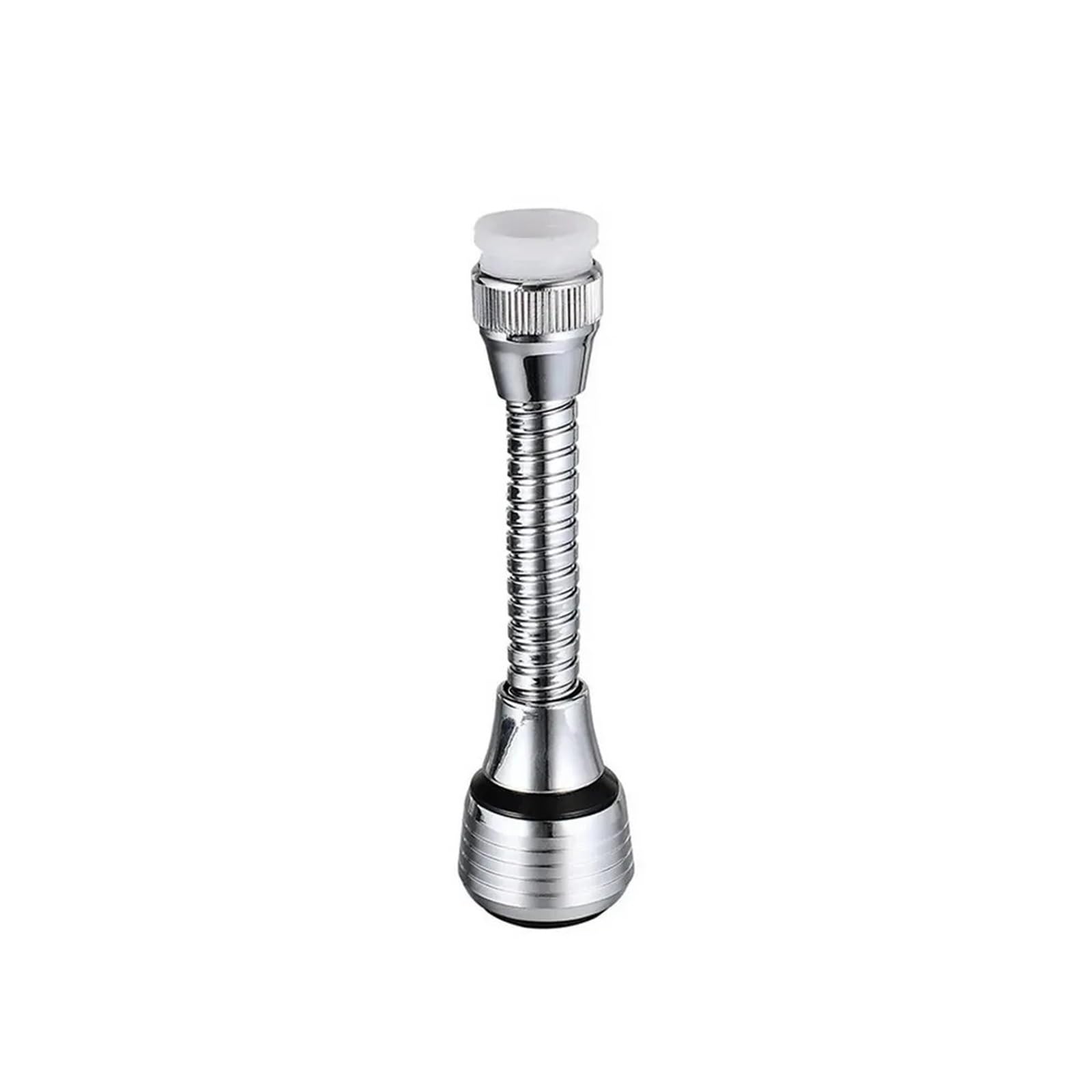 4 Pcs Kitchen Stainless Steel Faucet Sprinkler,Device Lengthening Rotating Splash Proof, Extender Bubbler for Kitchen Basin