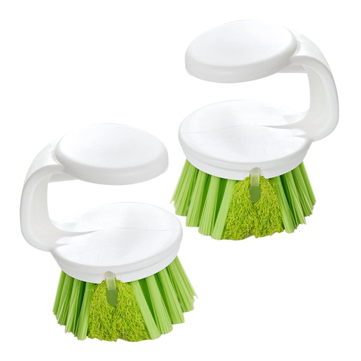 COLLBATH 6 Piezas Cepillo para Ollas Mini Cepillo para Platos Cepillo Limpiador De Bañera Depurador De Bañera Fregador De Platos Cepillo para Fregar Platos Mini Lavavajillas El Plastico