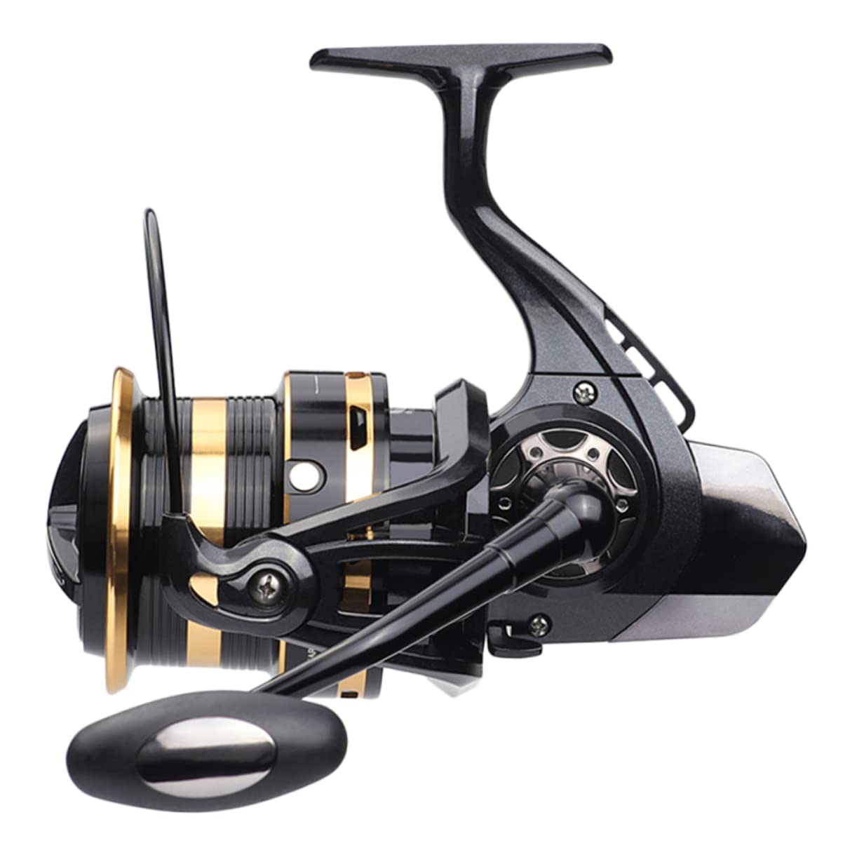 GOOHOCHY 1Pc Gear Ratio Durable Sea Fishing Gear for Long Distance Casting from Boat Reefs and Rocks