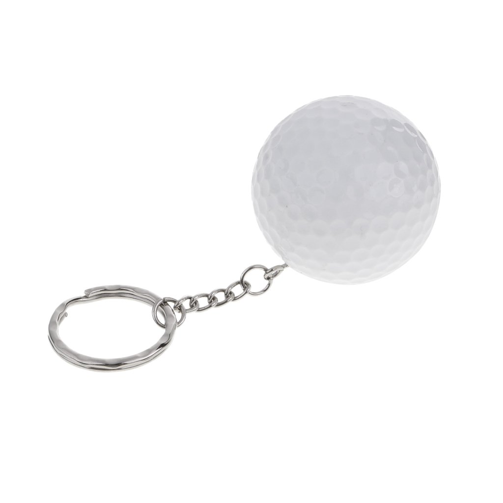 Leeadwaey Llavero de bola de golf Accesorios de regalo