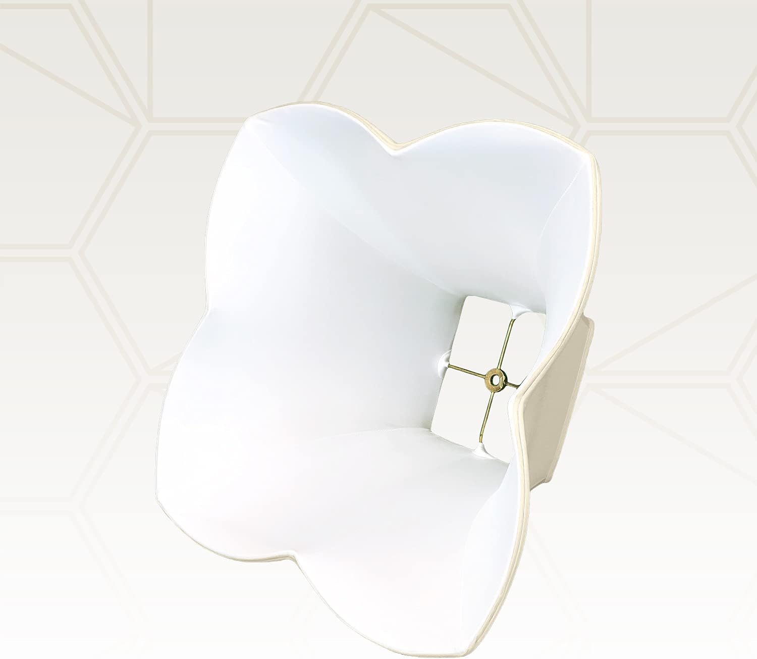 Super Brands Royal Designs Sharp Corner Fancy Square Basic Lamp Shade, Beige, 6 x 14x11