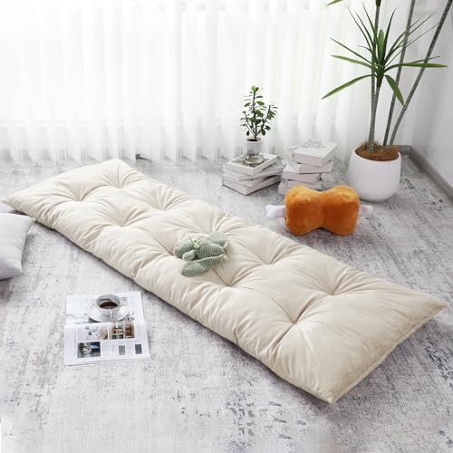 BALAPET Floor Lounger Pillow,Foldable Light Thick Tufted Floor Pi...