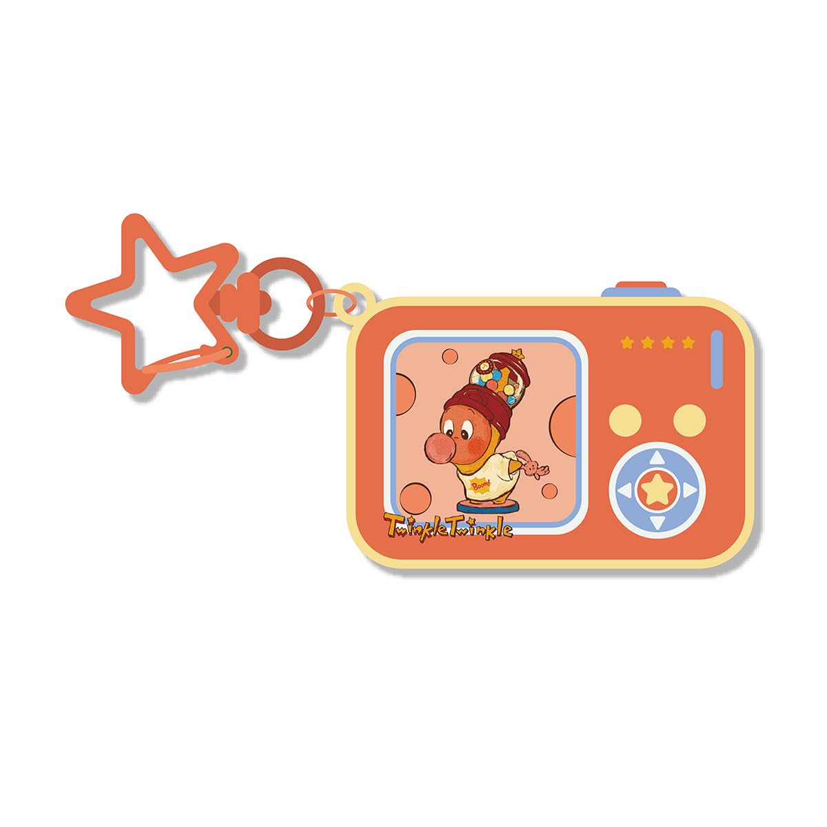 POP MART Twinkle Twinkle Be a Little Star Series Figures - Grating Keychain A,Decorative Accessories