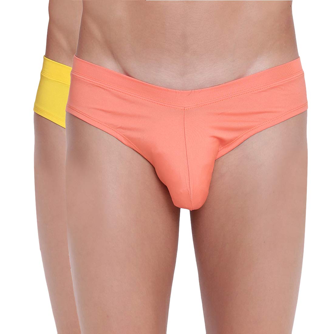 BASIICSby La Intimo Men’s Fanboy Style Brief Underwear (Pack of 2)