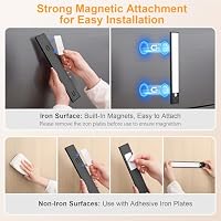 Gritin 26cm Schrankbeleuchtung Unterbauleuchte Küche Motion-Sensor, 2 Stück – Ansicht 9