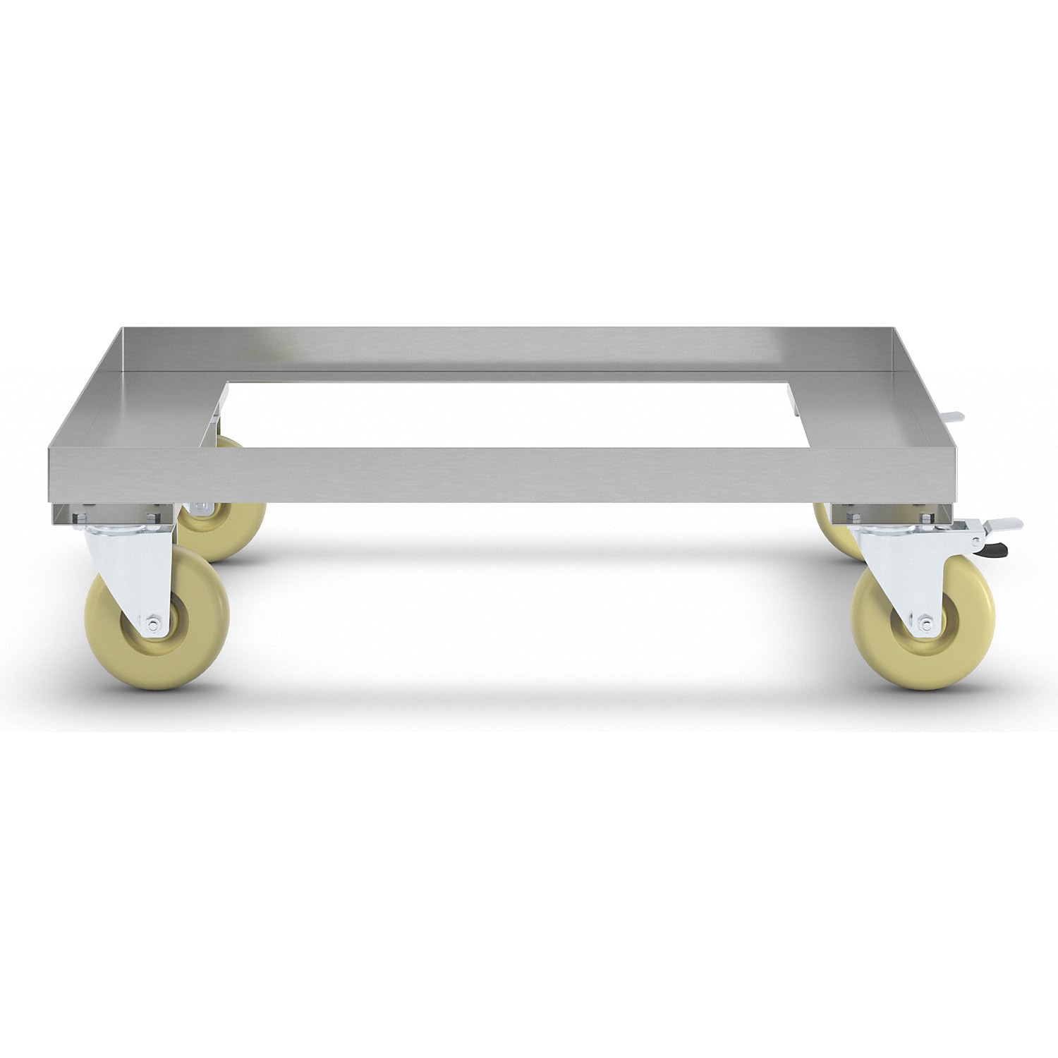 FRANKEL kaiserkraft | Plateau roulant en inox | force 250 kg | L x l 610 x 410 mm
