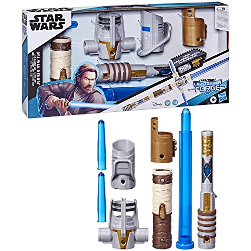 Sabre laser Obi-Wan Kenobi Star Wars Lightsaber Forge électronique bleu - 4