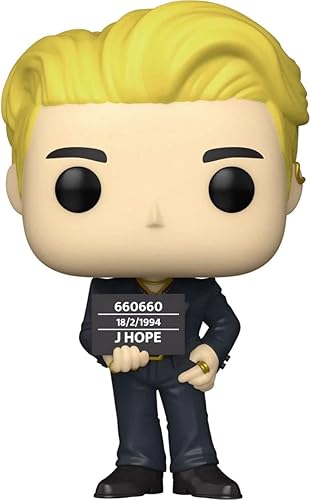 POP Rocks: BTS Butter - Figura de vinilo J-Hope Funko (paquete con funda protectora de caja compatible), multicolor, 3.75 pulgadas