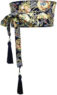 Japanese Yukata Kimono OBI with Tassel Belt Harajuku Waistband-Retro