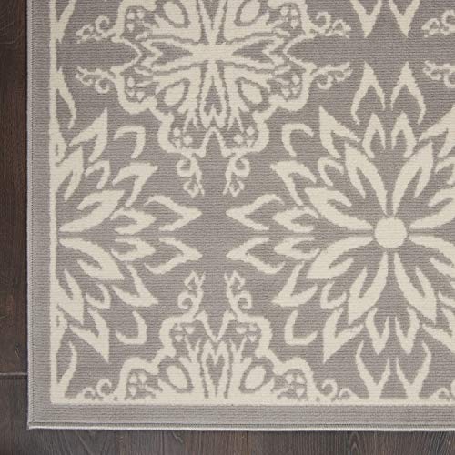 Tapete decorativo Nourison 5'3" x 7'3" rectangular miniatura 6