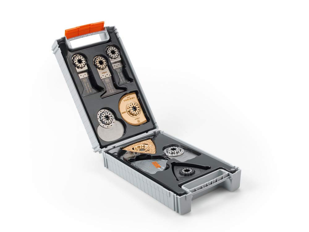 Fein Best of Starlock Renovation Zubehör-Set (26-teilig, für Multitools, Aufnahme Starlock, inkl. Sägeblätter/Raspel/Spachtel/Schneidmesser usw.) 35222967060