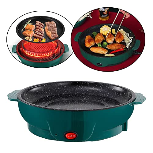 Versatile 3-in-1 Large-Capacity Electric Griddle Skillet