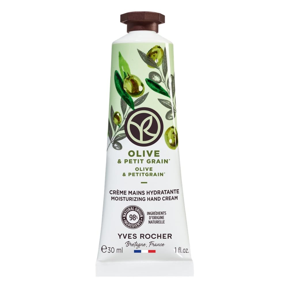 Yves Rocher El Kremi- Nemlendirici Besleyici Ferahlatıcı Zeytin Turunç - Vegan-30ml