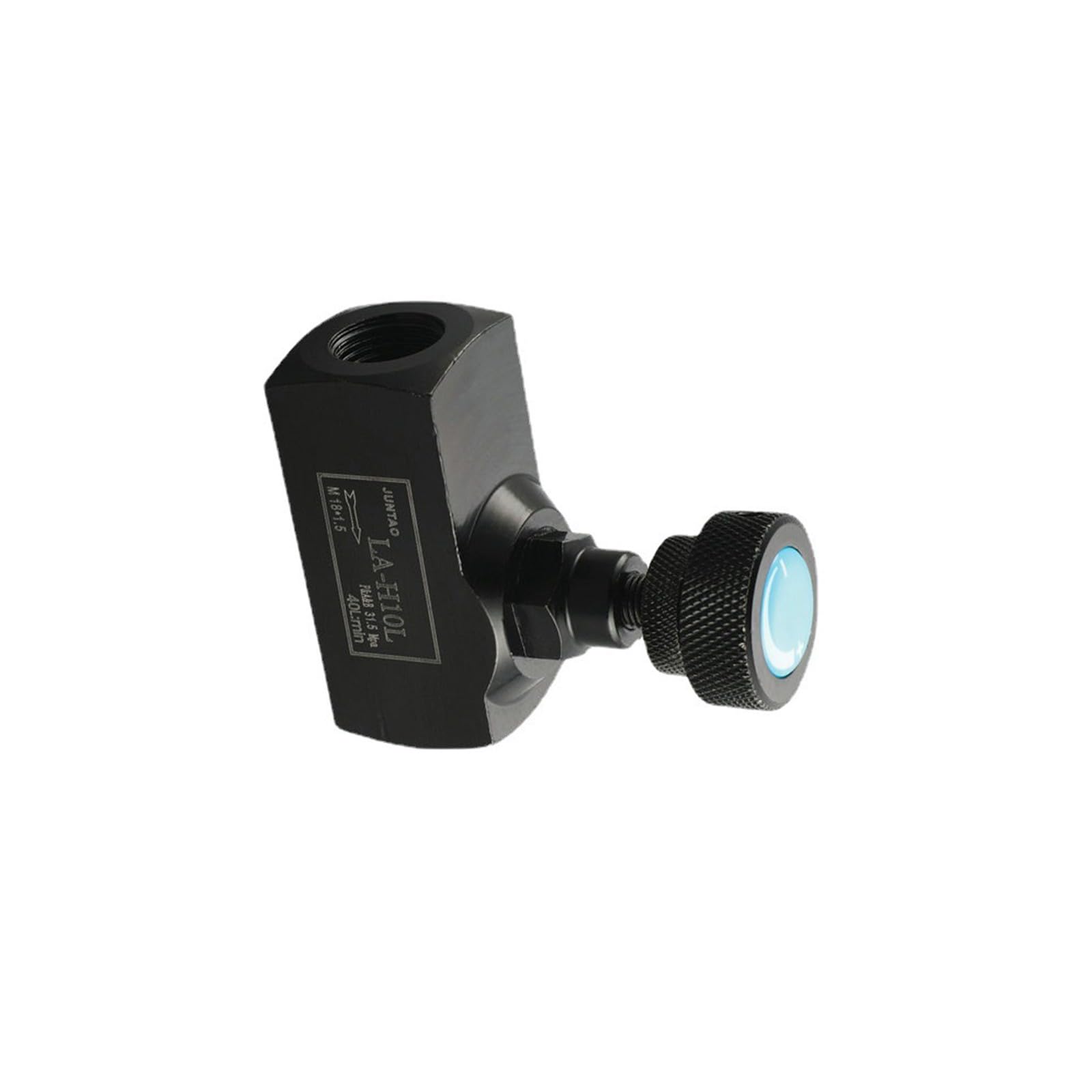 Hdoytxxm 1/2'' Hydraulic Flows Control Needle Valves Replacement Leakproof Single Way Regulating With Knob For Throttle Check