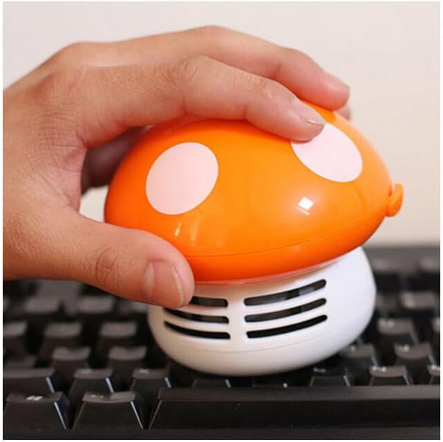 VICASKY Handy Mini Cleaner Desk Vacuum Portable Low Noise Efficient Ideal for Table Countertop Crumbs Dust Ashes Eraser Dust Lint