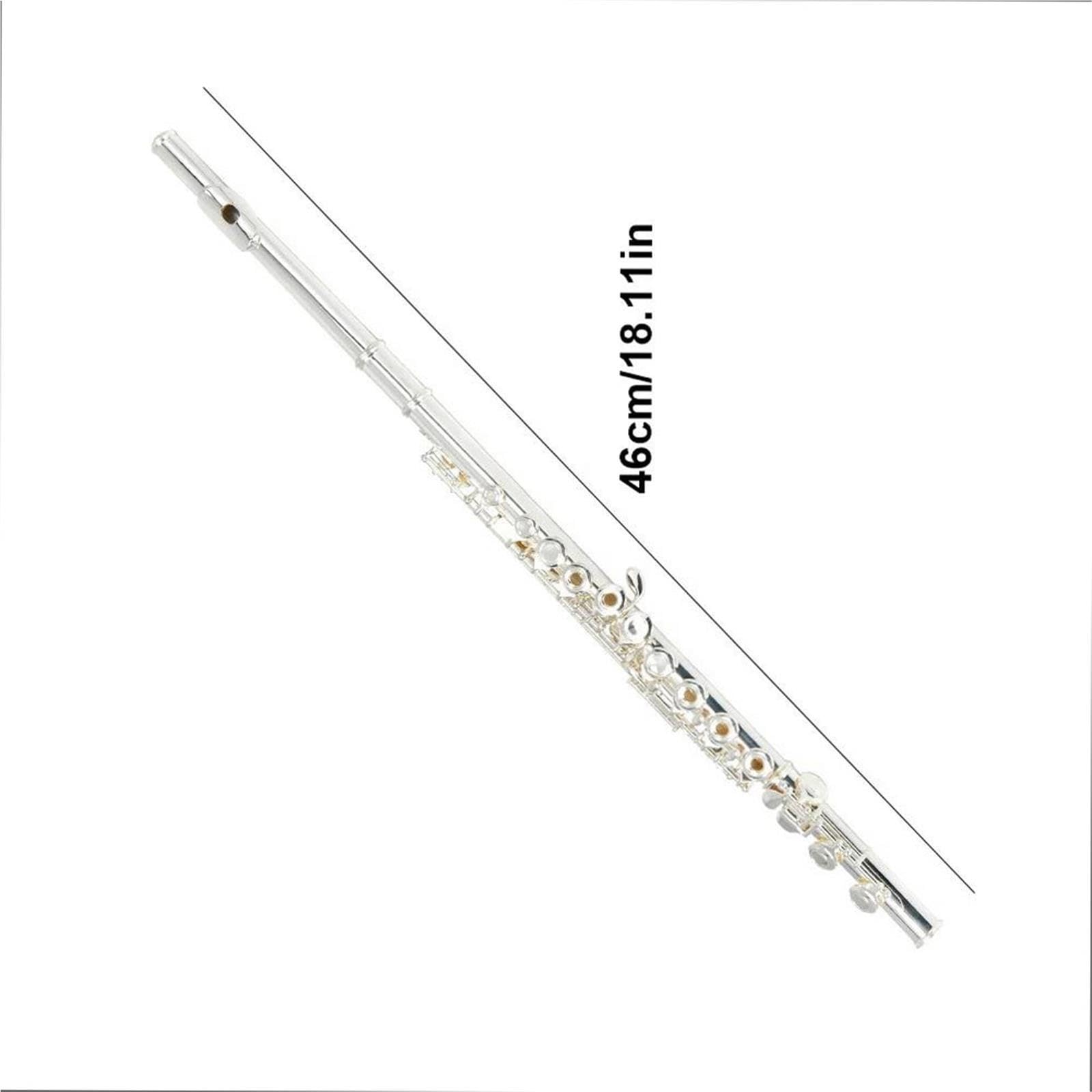 Flute Instruments Flet z wpustem C z 16 otworami