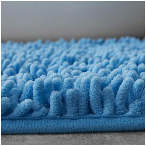 Gaveno Cavailia Super Absorbent Loop Bath Set, Chenille, Turquoise, 75 x 50
