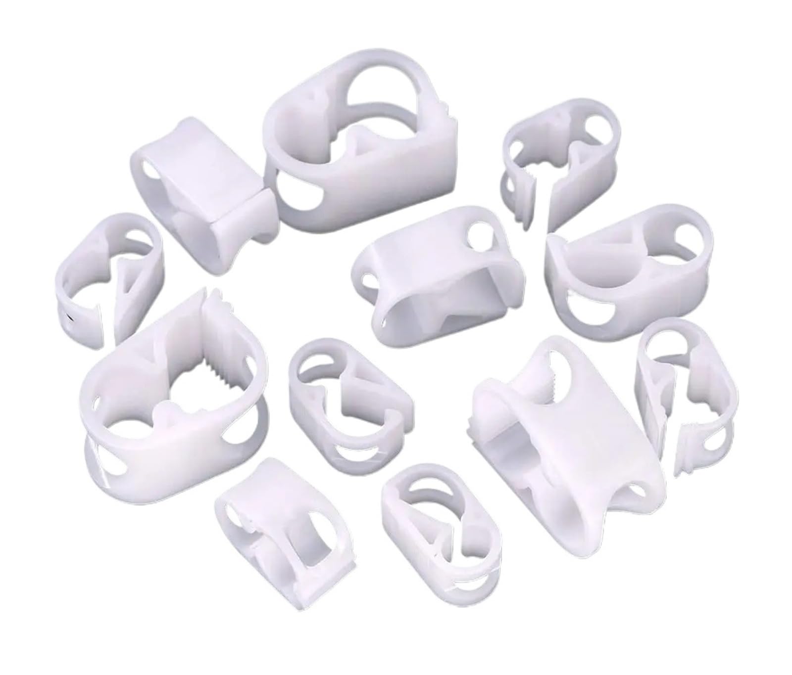 Abrazadera de manguera sifón médico de 10 a 16 mm con ajuste de flujo 100 uds