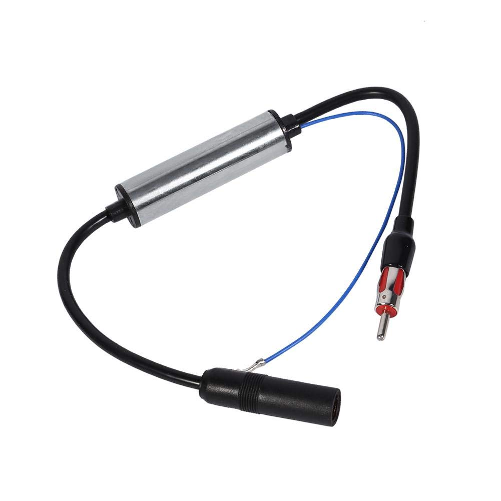 Car Inline Antenna Signal Amplifier, Car FM Antenna Signal Amplifier
