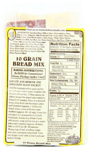 Bob's Red Mill 10 Grain Bread Mix, 19 Ounce (Pack Of 4) #TOP4