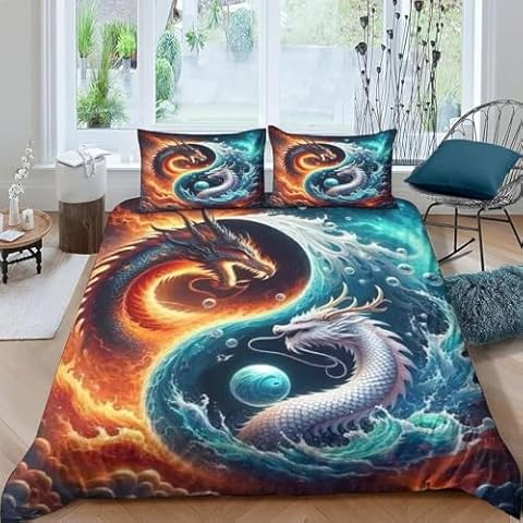 Housse de Couette 3D Dragon - Generic Cover