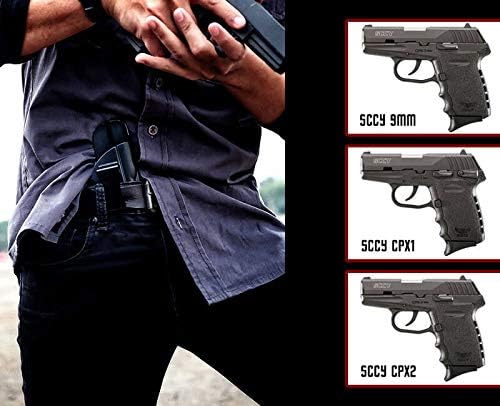 CYTAC Inside Waistband IWB Concealed Carry Gun Holster | Fits SCCY 9mm CPX-1 / CPX-2 | I-Mini Guard Series | CY-ISCY