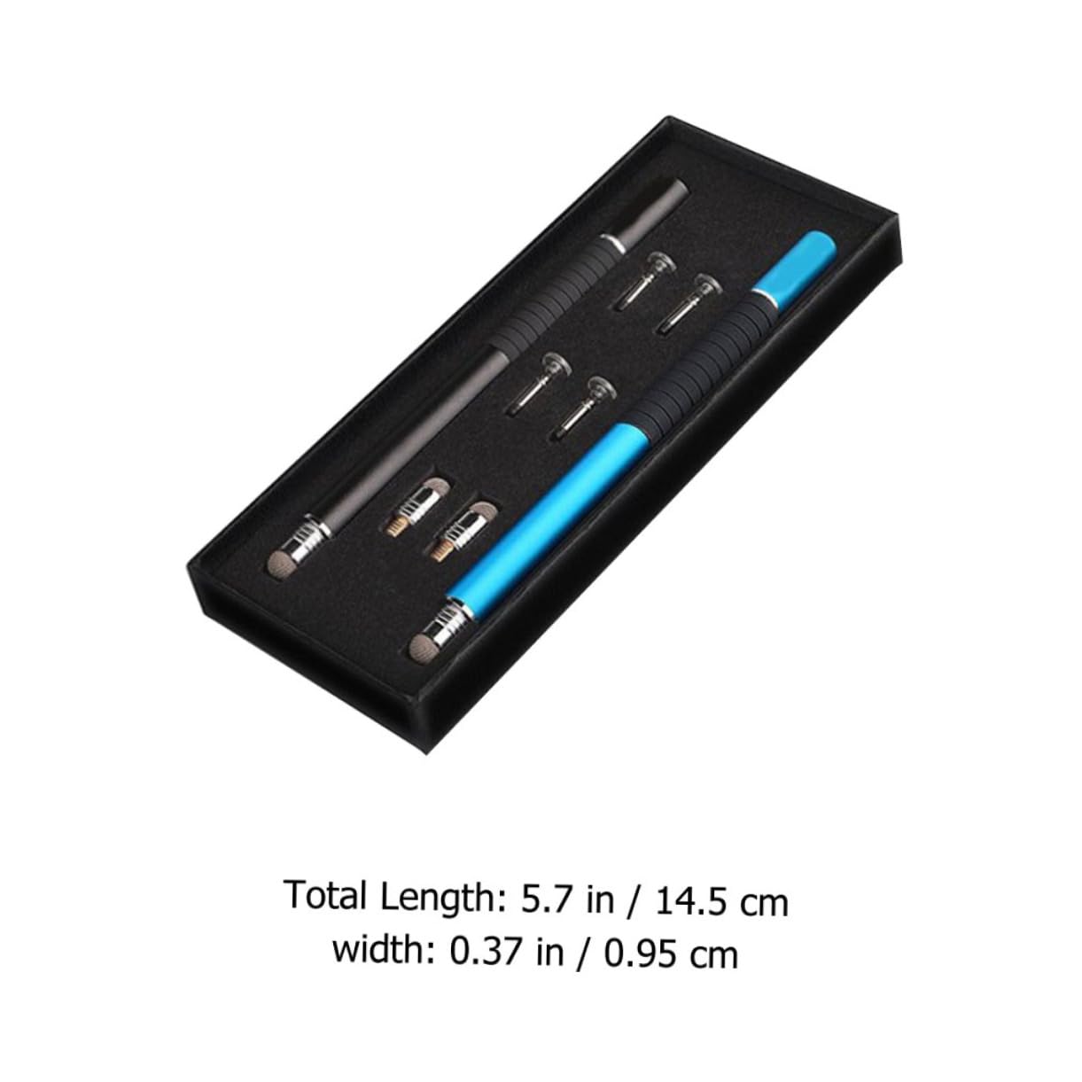 Housoutil 3 Set Penna Di Tocco Universale Stilo Schermo Stilo Touch Screen Penna Stilo Multi-Funzionale Stilo Tablet Penna Stilo Matita Stilo Penna Touch Screen In Metallo Sostituibile