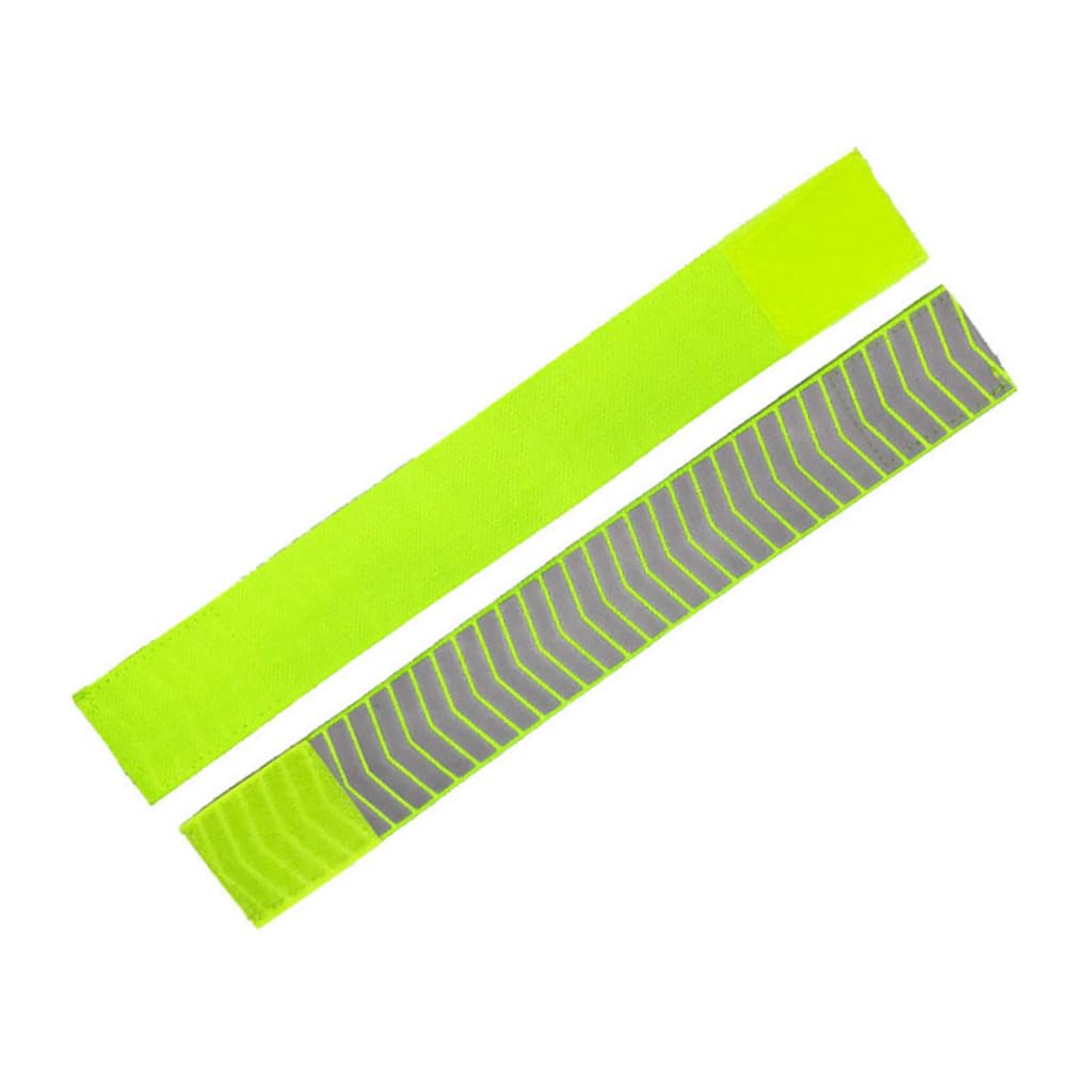 VANZACK muñequera Reflectante Pulseras Fluorescentes Pulsera de Seguridad muñequeras Brazalete Reflectante Fluorescente led Pulseras Reflectantes Pulseras de Seguridad