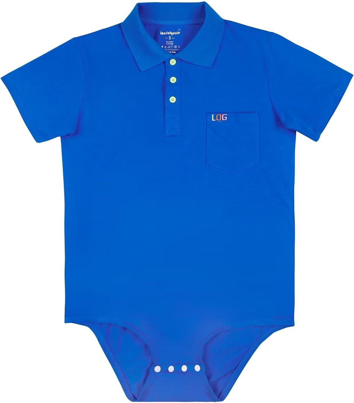 Landofgenie Mens Short Sleeve Bodysuit Crotch Shirt Romper Plus Size Bodysuit Mens One Piece Pajamas - Image 3