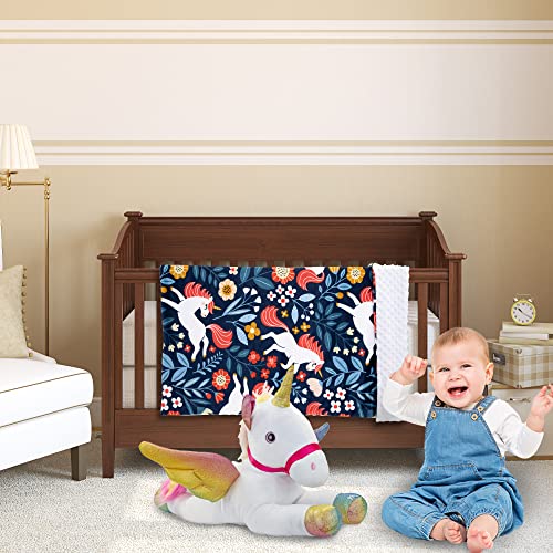 Hooded Baby Blanket + Unicorn Warm & Snuggly Bundle #TOP6