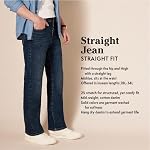 Amazon Essentials Men's Straight-Fit Stretch Jean, Washed Grey, 36W x 30L