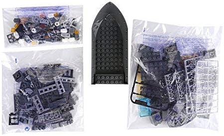 Army Toys Battleship Building Blocks Coast Guard Warship with Solid Hull and Deck Building Set Fun Preschool Educational toys for Boys and Girls 6-12 193 Pcs