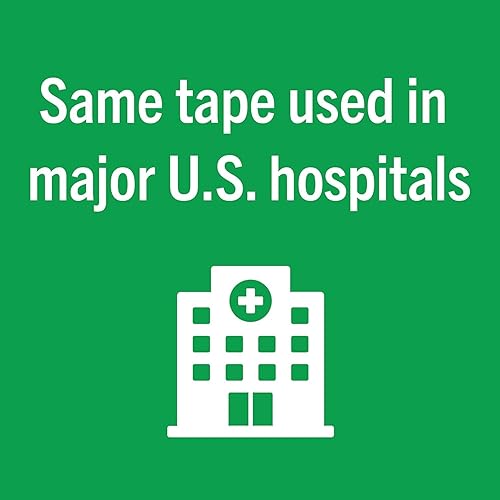 Miniatura 6 de 3M Nexcare Flex - Cinta de primeros auxilios transparente de 1 pulgada x 10 yardas, 2 rollos por paquete (4 paquetes)