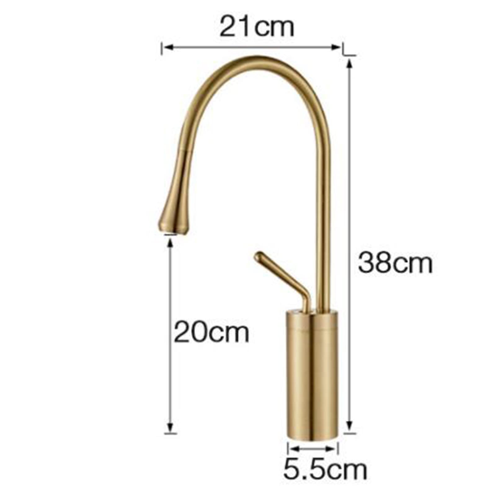 Grifo de baño Grifo de cocina con rotación de 360 ° Grifo monomando para lavabo de baño Grifo mezclador para lavabo de agua fría y caliente Grifo aireador Grifo para lavabo Grifo para lavabo