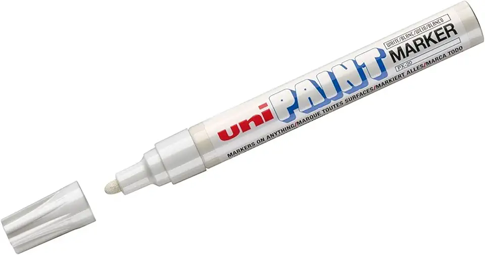 Pincel marcador permanente branco Px 20 Uni Paint