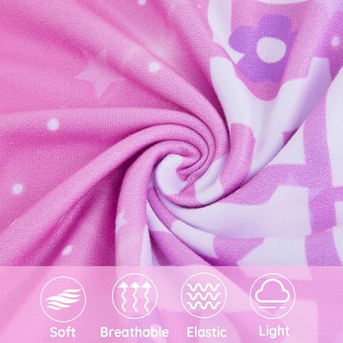 MHJY Girls Nightgown, Summer Kids Pjs, Casual Sleep Dress Toddler Nightgowns for girls 3-10 Years4