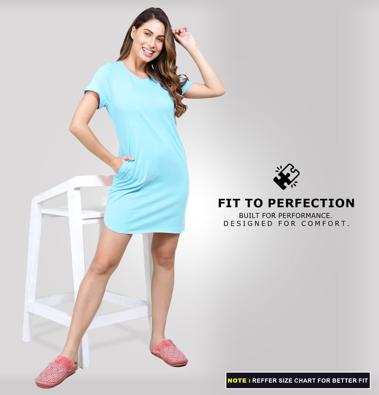 Image of SLEEPY NUTS Women's Pencil Knee Length Dress