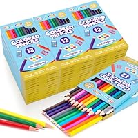 Aigybobo 432 Count Colored Pencils Bulk, 36 Pack Colored Pencils for Kids 12 Colors, Pre-sharpened Color Pencils, Bulk Coloring Pencils School Supplies for Teachers, Classroom Prizes, Art Supplies
