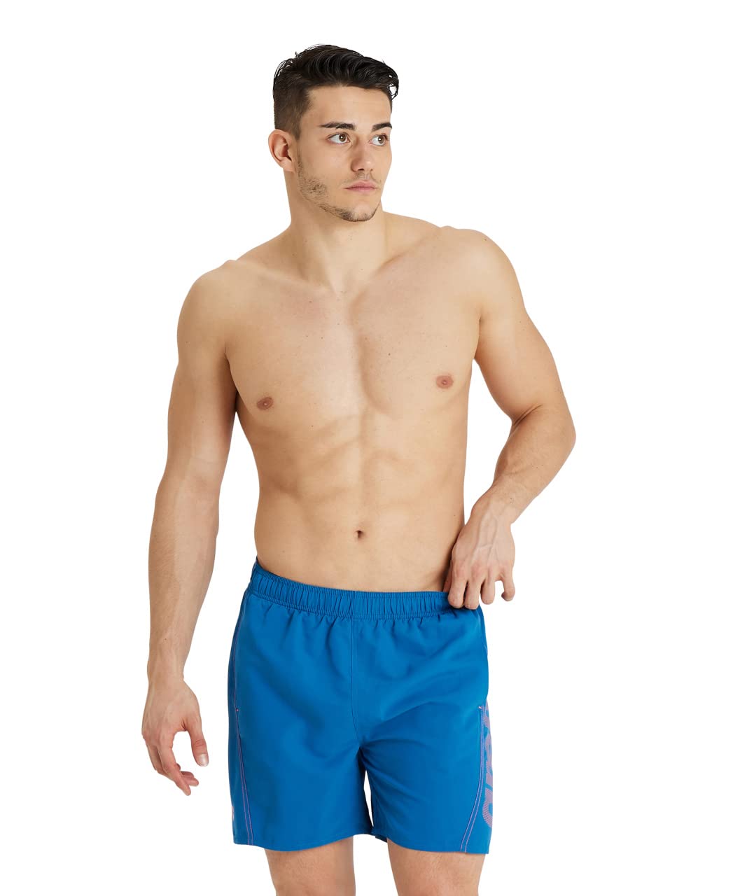Arena Fundamentals Logo Bañador Boxer, Hombre — view 18