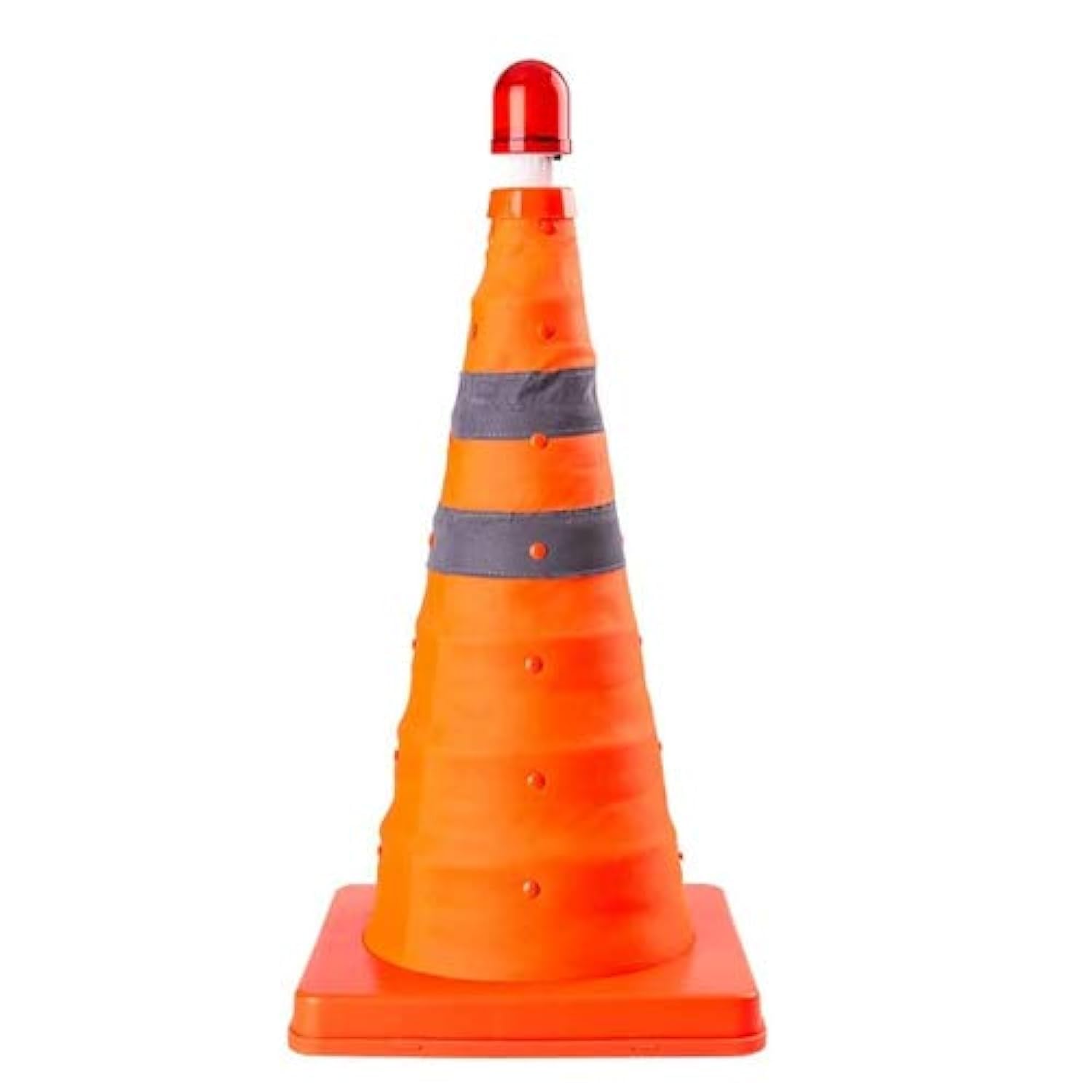 Sponsored Ad – Berry Foldable Traffic Cone 20 inch (50CM) Orange, Multi Purpose Reflective Collapsible Safety Pylon with Red Warning Light, 50CM Portable Warning Cone for Roadside Emergencies and Parking (1 Cone)