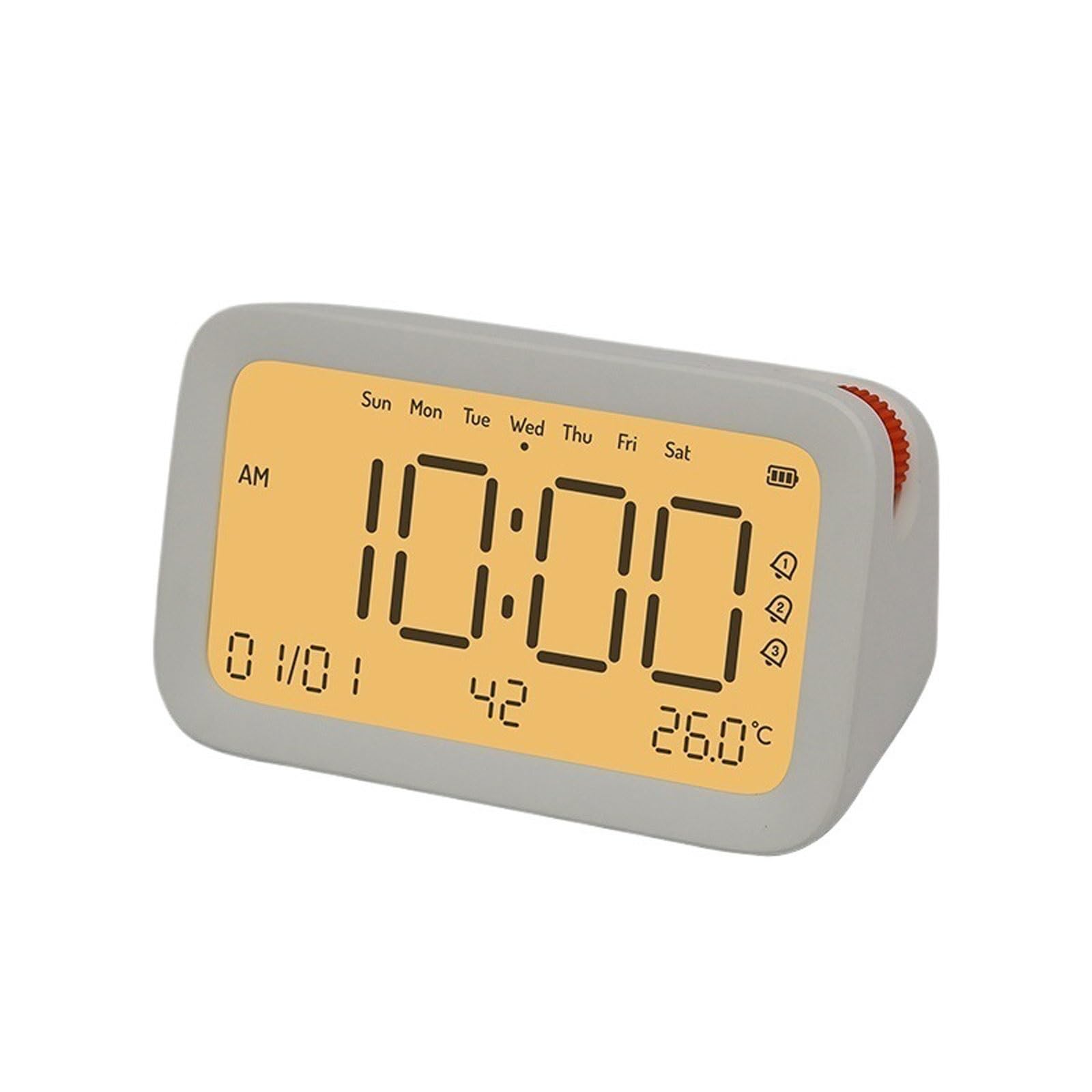 Administrador de tiempo, Temporizador visual recargable con despertador y luz nocturna, cuenta atrás de 99 minutos, temporizador de cocina, herramienta de gestión del tiempo for estudiantes, temporiza