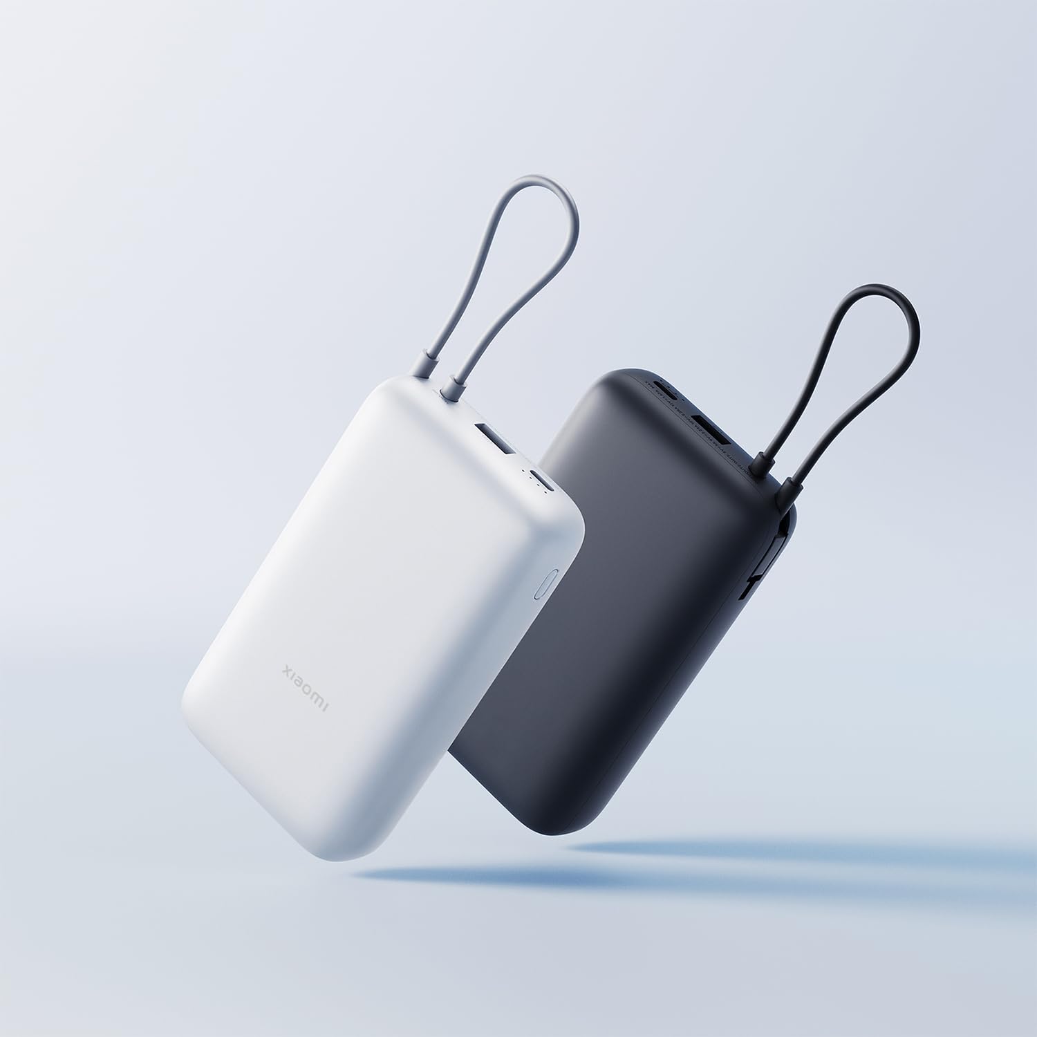 Xiaomi 22.5W Power Bank 20000mAh (Integrated Cable) Gris Claro