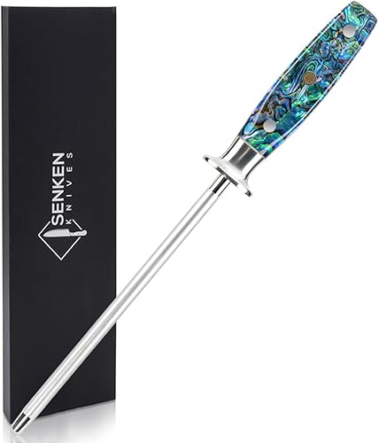 Miniatura 7 de SENKEN - Cuchillo profesional de acero para afilar, increíblemente fuerte, para afilar y afilar cuchillos de hasta 63 HRC, incluyendo todos los