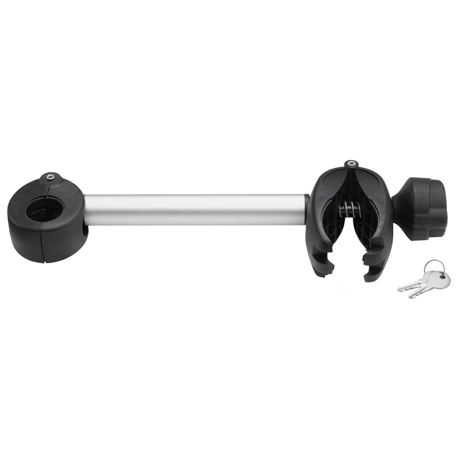 Uebler Abstandshalter 2.Fahrrad Abnehmb.F.2Er Träger schwarz,Silber, 19890