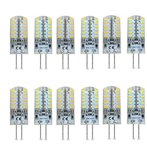 5W LED-Glühbirnen SES Weiße Glühbirne, 60 W Halogenäquivalent, Energiesparlampe, 360 ° Abstrahlwinkel, AC 220 V, 12er Pack, Warmweiß