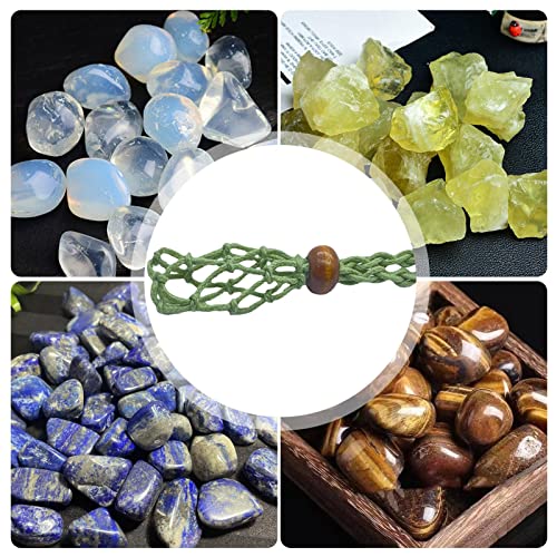 Jasufud Collane con Supporto di Cristallo,Cordone