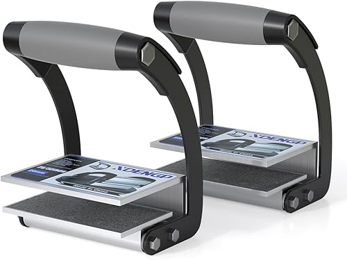 Soporte para paneles y madera contrachapada (paquete de 2), herramienta de elevación de madera contrachapada y herramienta de transporte de paneles